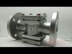 ANSI 300LB 工業用 6 インチ SS304 フランジ付きサイトグラス鋳造モデル