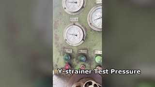 DN125 PN16 ボディシェル用 Y ストレーナ試験圧力