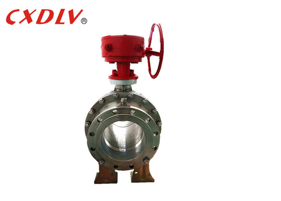 フランジエンドトラニオンマウントボールバルブ鋳鋼 PN16 DN150 DN200