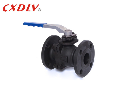 DIN PN16 WCB フランジ付きボールバルブ 2PC ステンレス鋼