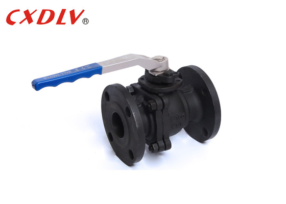 DIN PN16 WCB フランジ付きボールバルブ 2PC ステンレス鋼