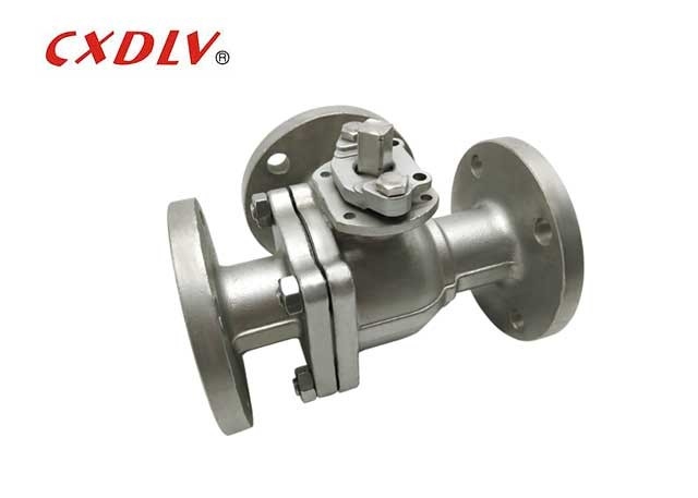 ANSI 150LB ロー プラットフォーム ステンレス スチール 接続 T タイプ 3 Way ボール バルブ フレンズ