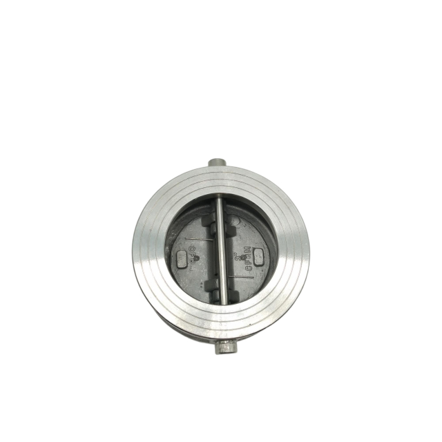 高温耐性ステンレス鋼デュアルプレート逆止弁(水、蒸気、油、ガス用)