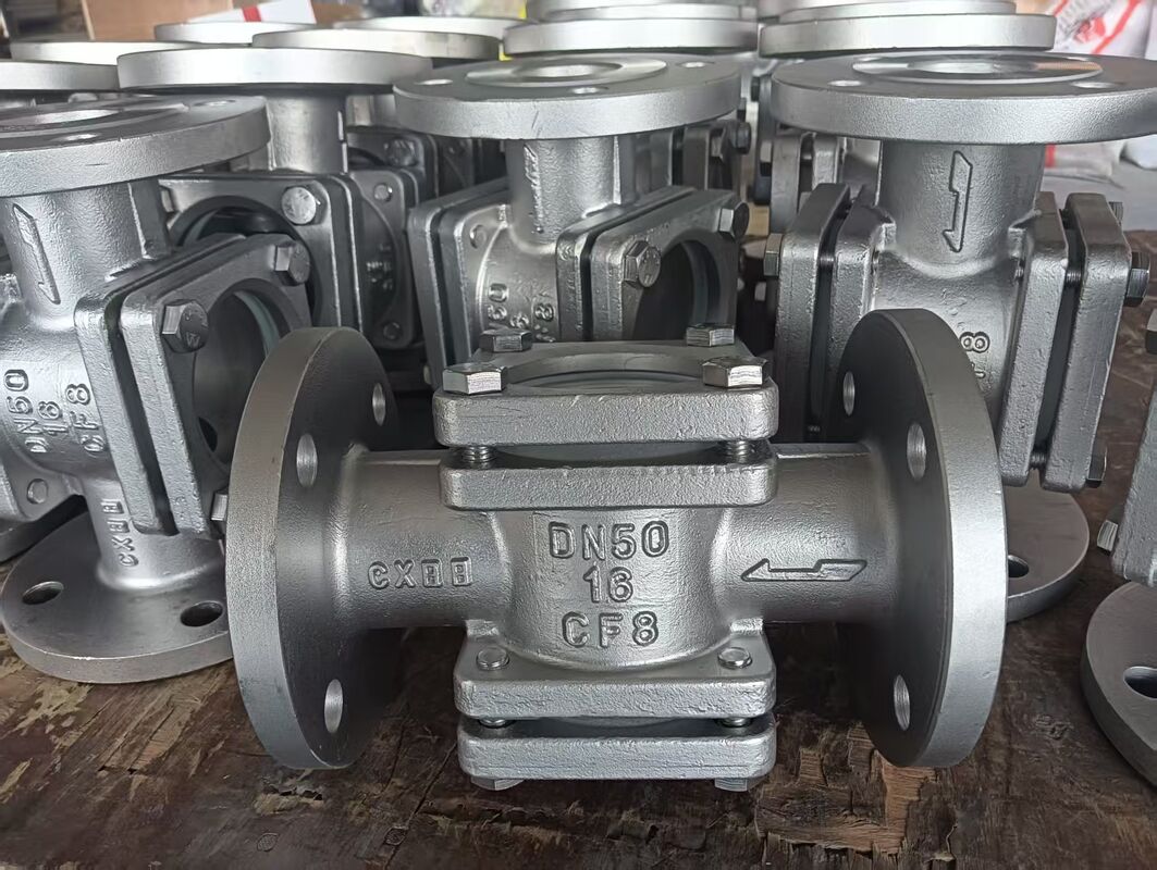 304/316/炭素鋼 工業級 フレンズ付き視力ガラス 透明な視力検査と精密な液体流量検証のためのダブルガラス窓