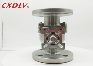 柔らかい座席PTFEと全量浮遊ステンレス鋼の球弁150LB RF