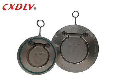 SS316 EssentricディスクISOの承認のステンレス製の振動逆止弁PN16 PTFEのOリング